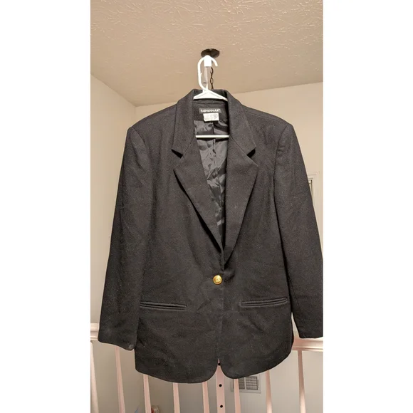 Vintage savannah Wool Blazer size 14 - Picture 2 of 4